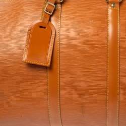 Louis Vuitton Cipango Gold Epi Leather Keepall 45 Bag