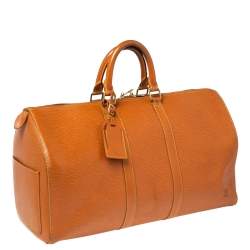 Louis Vuitton Cipango Gold Epi Leather Keepall 45 Bag