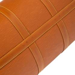 Louis Vuitton Cipango Gold Epi Leather Keepall 45 Bag