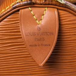 Louis Vuitton Cipango Gold Epi Leather Keepall 45 Bag