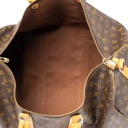 مملوكة مسبقًا حقيبة لوي فيتون كيبال باندوليير كانفاس مونوغرامي 50