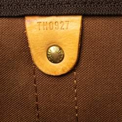 مملوكة مسبقًا حقيبة لوي فيتون كيبال باندوليير كانفاس مونوغرامي 50