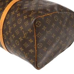 مملوكة مسبقًا Louis Vuitton Monogram Canvas Keepall 45 Bag