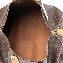 مملوكة مسبقًا Louis Vuitton Monogram Canvas Keepall 45 Bag