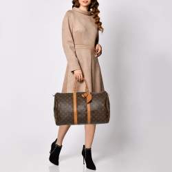 مملوكة مسبقًا Louis Vuitton Monogram Canvas Keepall 45 Bag