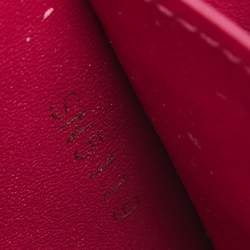 Pre Owned محفظة بسلسلة لوي فيتون كانفاس فوشيا مونوغرامي