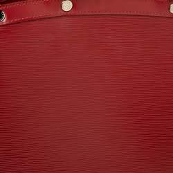 Pre Owned Louis Vuitton Rubis Epi Leather Brea GM Bag