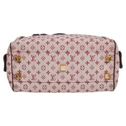 Pre Owned حقيبة لوي فيتون جوزفين جلد وكانفاس ميني لين مونوغرامي وردي PM