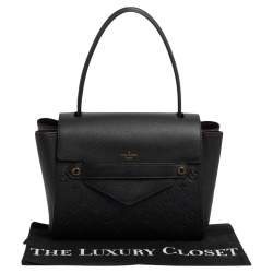 مملوكة مسبقًا حقيبة لوي فيتون تروكيديرو جلد امبرينت مونوغرامي سوداء