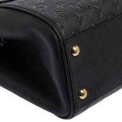 مملوكة مسبقًا حقيبة لوي فيتون تروكيديرو جلد امبرينت مونوغرامي سوداء