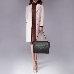 مملوكة مسبقًا حقيبة لوي فيتون تروكيديرو جلد امبرينت مونوغرامي سوداء