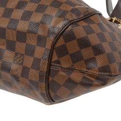 Pre Owned حقيبة لوي فيتون سيستينا كانفاس دامييه أيبين GM