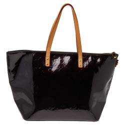 مملوكة مسبقًا Louis Vuitton Amarante Monogram Vernis Bellevue GM Bag