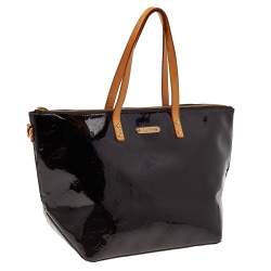 مملوكة مسبقًا Louis Vuitton Amarante Monogram Vernis Bellevue GM Bag