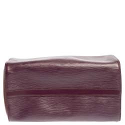 مملوكة مسبقًا Louis Vuitton Cassis Epi Leather Speedy 30 Bag