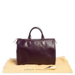 مملوكة مسبقًا Louis Vuitton Cassis Epi Leather Speedy 30 Bag