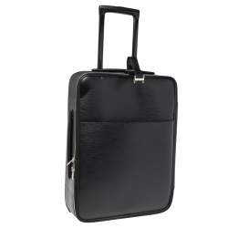 Louis Vuitton Black Epi Leather Pegase 55 Luggage