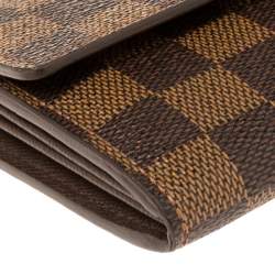 مملوكة مسبقًا محفظة لوي فيتون سارة كانفاس دامييه أيبين  