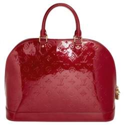 مملوكة مسبقًا Louis Vuitton Pomme D’amour Monogram Vernis Alma GM Bag
