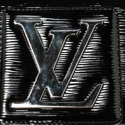 مملوكة مسبقًا حقيبة كلتش لوي فيتون سوب جلد إيبي أسود إليكتريك