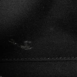 مملوكة مسبقًا حقيبة لوي فيتون روسمور جلد لامع مونوغرامي أسود متوسطة