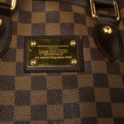 Pre Owned حقيبة لوي فيتون هامبستيد كانفاس دامييه إيبين صغيرة