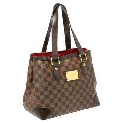 Pre Owned حقيبة لوي فيتون هامبستيد كانفاس دامييه إيبين صغيرة