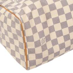 مملوكة مسبقًا حقيبة لوي فيتون سبيدي 25 كانفاس دامييه أزور   