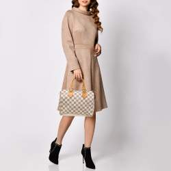 مملوكة مسبقًا حقيبة لوي فيتون سبيدي 25 كانفاس دامييه أزور   