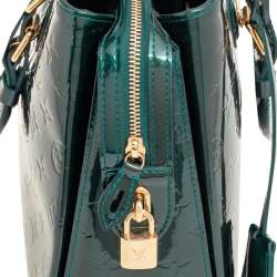 Pre Owned حقيبة لوى فيتون أفينيو ميلروس جلد فيرنيه مونوغرامى أزرق غامق