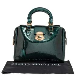 Pre Owned حقيبة لوى فيتون أفينيو ميلروس جلد فيرنيه مونوغرامى أزرق غامق