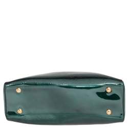 Pre Owned حقيبة لوى فيتون أفينيو ميلروس جلد فيرنيه مونوغرامى أزرق غامق