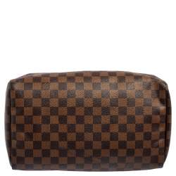 Pre Owned حقيبة لوي فيتون "سبيدي 30" كانفاس دامييه إيبين