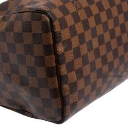 Pre Owned حقيبة لوي فيتون "سبيدي 30" كانفاس دامييه إيبين