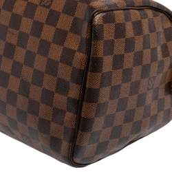 Pre Owned حقيبة لوي فيتون "سبيدي 30" كانفاس دامييه إيبين