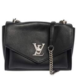 Pochette Mylockme - Luxury Lockme Leather Black