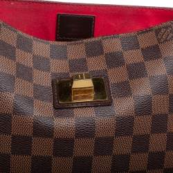 Pre Owned Louis Vuitton Damier Ebene Canvas Besace Rosebery Bag