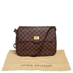 Pre Owned Louis Vuitton Damier Ebene Canvas Besace Rosebery Bag