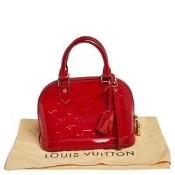 Louis Vuitton Pomme D’amour Monogram Vernis Alma BB Bag