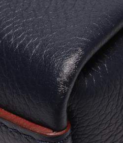 Louis Vuitton Blue Leather Lockmeto Tote Bag