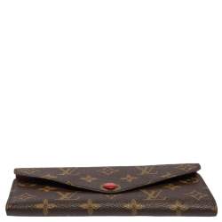Pre Owned Louis Vuitton Monogram Canvas Josephine Continental Wallet