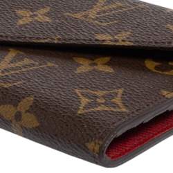 Pre Owned Louis Vuitton Monogram Canvas Josephine Continental Wallet