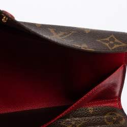 Pre Owned Louis Vuitton Monogram Canvas Josephine Continental Wallet
