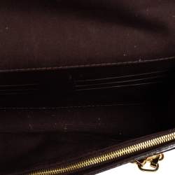 Pre Owned حقيبة لوي فيتون لويز فيرنيه امارانت GM بسلسلة