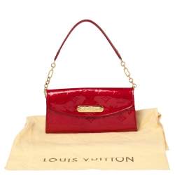 Pre Owned Louis Vuitton Pomme D’amour Monogram Vernis Sunset Boulevard Bag