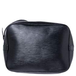 Pre Owned Louis Vuitton Black Epi Leather Petit Noe Bag