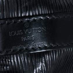Pre Owned Louis Vuitton Black Epi Leather Petit Noe Bag