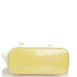 Louis Vuitton Yellow Monogram Vernis Avalon MM Bag