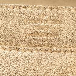 Pre Owned حقيبة كلتش لوي فيتون لويز جلد ذهبي