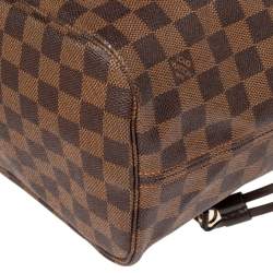 Louis Vuitton Damier Ebene Canvas Neverfull MM Bag